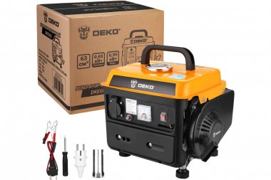 Фотография товара 'Deko 065-1084 Генератор бензиновый DKEG63, 0,95 кВт'