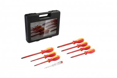 Фотография товара 'Deko 065-0553 Набор отверток с индикатором напряжения HT04'