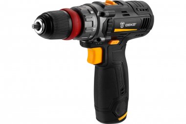 Фотография товара 'Deko 063-4114 Аккумуляторная дрель-шуруповерт GCD12DU3 Li-Ion 32 Нм, 1х1.5 Ач, з/у'