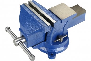 Фотография товара 'Deko 065-0963 Тиски слесарные CL11, поворотные, 125 мм'