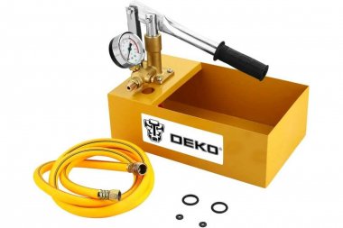 Фотография товара 'Deko 068-1311 Ручной опрессовщик HTP01 (5 л., 0-60 атм., 3кг)'