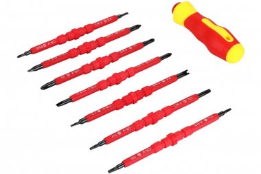 Фотография товара 'Deko 065-0602 Набор отверток 14 в 1 HT8'