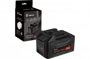 Фотография товара 'Deko 083-1020 Аккумулятор Li-ion, 20В, 7.5А*ч, с повышенной токоотдачей'