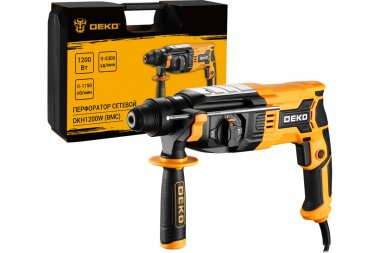 Фотография товара 'Deko 063-4364 Перфоратор сетевой DKH1200W в кейсе, 1200 Вт'
