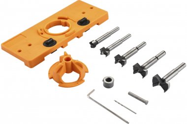 Фотография товара 'Deko 041-0232 Кондуктор для врезания петель 35 мм WWDL10'