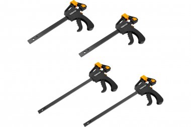 Фотография товара 'Deko 065-0667 Набор быстрозажимных струбцин 150 мм, 300 мм CLS150-300'