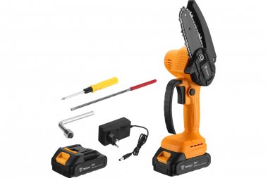 Фотография товара 'Deko 063-4308 Пила цепная аккумуляторная DKCHS 20-4, 20В, 2x2.0Ач'