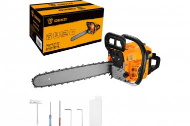 Фотография товара 'Deko 065-1223 Бензопила DKCHS 52-18, 3,1 л.с., 52 куб.см, 18"'