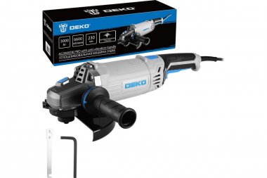 Фотография товара 'Deko 083-1032 Углошлифовальная машина (УШМ) 230мм, 3000 Вт'