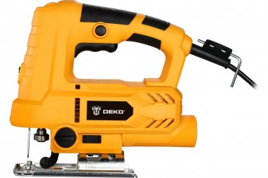 Фотография товара 'Deko 063-4189 Электролобзик DKJS1000 Laser 1000Вт, регулировка оборотов'