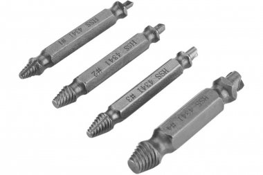 Фотография товара 'Deko 065-0540 Набор двусторонних экстракторов DH04-1, 5мм, 6мм, 6,5мм, 8мм'