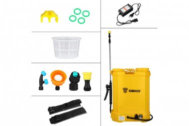 Фотография товара 'Deko 065-0954 Опрыскиватель садовый аккумуляторный DKSP10 Li-ion, 16 л'