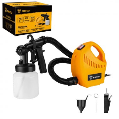 Фотография товара 'Deko 083-1127 Краскопульт электрический 800 мл, 750Вт'