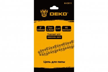 Фотография товара 'Deko 085-2017 Цепь для пилы K-CS11, 8", 1/4", 1.4 мм, 46 звеньев'