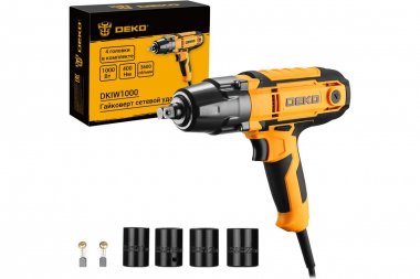 Фотография товара 'Deko 083-1086 Гайковерт сетевой ударный 1000 Вт, 400 Нм'