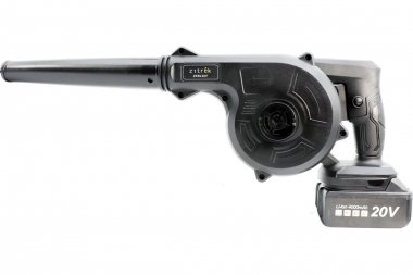 Фотография товара 'Deko 082-2011 Воздуходувка садовая аккумуляторная ZITREK ZKBL20V (20В, 4.0 Ач Li-ion аккум. 2шт., зу)'