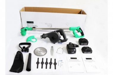 Фотография товара 'Deko 082-2021 Набор аккумуляторного инструмента ZITREK (GreenCut 20, ZKBL20) 2 в 1, 1х2.0Ач, 1х4.0Ач)'