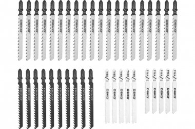 Фотография товара 'Deko 063-4346 Набор пилок для лобзика по дереву и металлу JSB40, 40 шт'