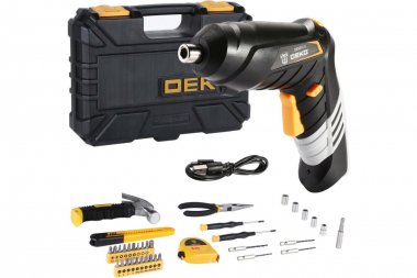 Фотография товара 'Deko 063-4152 Аккумуляторная отвертка DKS4FU-Li в кейсе'