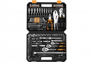 Фотография товара 'Deko 083-2010 Набор инструментов для дома и авто в кейсе'