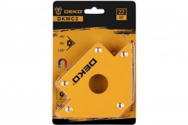 Фотография товара 'Deko 065-0641 Уголок магнитный для сварки DKMC2 (45/90/135 град. до 22кг)'