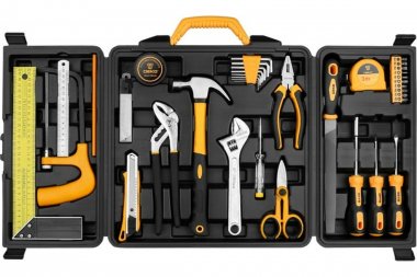 Фотография товара 'Deko 065-0728 Набор слесарного инструмента в чемодане DKMT36'