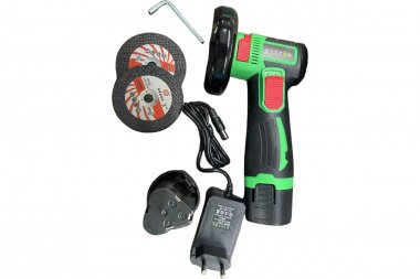 Фотография товара 'Deko 063-4401 Углошлифовальная машина Zitrek AG 12 (75мм, 12 B, Li-Ion акк. 2x2.0Ач)'