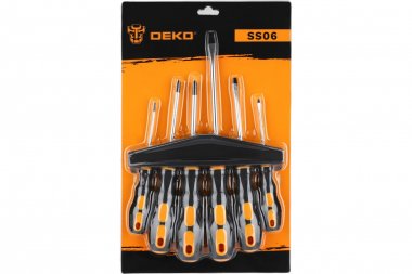 Фотография товара 'Deko 065-0601 Набор отверток с эргономичными рукоятками SS06'