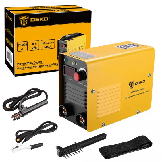 Фотография товара 'Deko 083-3000 Сварочный аппарат инверторный 200A'