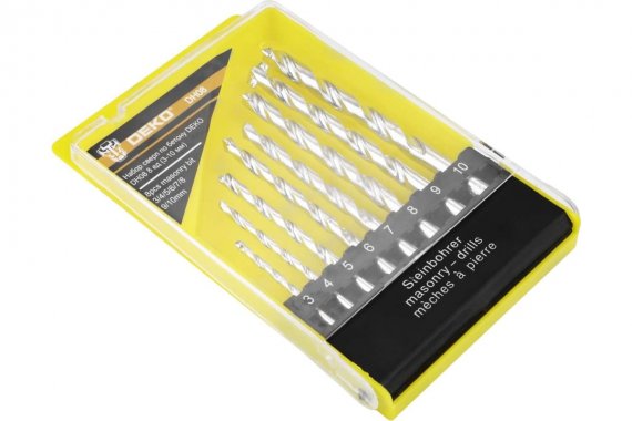 Фотография товара 'Deko 065-0529 Набор сверл по бетону DH08'