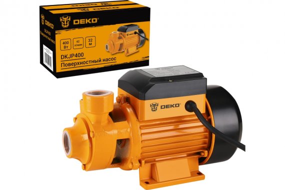 Фотография товара 'Deko 076-0524 Поверхностный насос DKJP400, 400Вт, 42 л/мин'