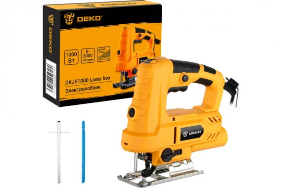 Фотография товара 'Deko 063-4188 Электролобзик DKJS1000 Laser, 1000 Вт'