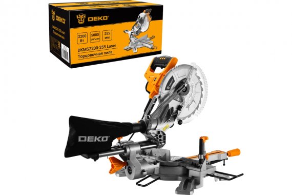 Фотография товара 'Deko 063-4218 Торцовочная пила DKMS2200-255 Laser'