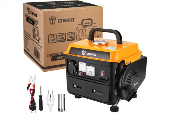 Фотография товара 'Deko 065-1084 Генератор бензиновый DKEG63, 0,95 кВт'