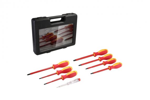 Фотография товара 'Deko 065-0553 Набор отверток с индикатором напряжения HT04'