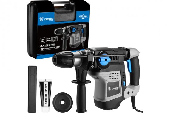 Фотография товара 'Deko 063-4258 Перфоратор сетевой DKH1900, 1900 Вт, с патроном SDS-max, 10 Дж'