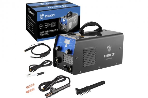 Фотография товара 'Deko 051-4696 Сварочный полуавтомат DKWM250NG, MIG без газа/MMA/TIG LIFT, 250А'