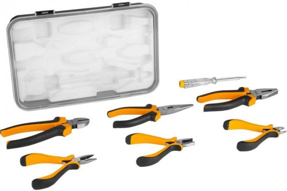 Фотография товара 'Deko 065-0305 Набор плоскогубцев в кейсе DKMT7'