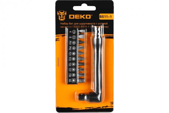 Фотография товара 'Deko 065-0589 Набор бит с L-образным ключом BS11-1'