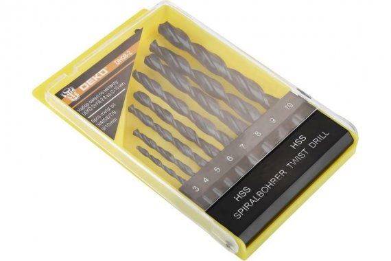 Фотография товара 'Deko 065-0532 Набор сверл по металлу DH08-2'