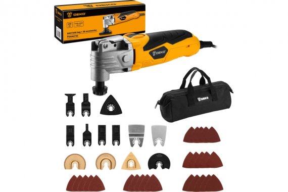 Фотография товара 'Deko 063-4276 Реноватор DKOT600 быстрозажимной, в сумке + набор предметов 39 шт'