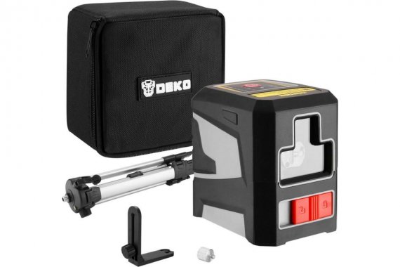 Фотография товара 'Deko 065-0271 Уровень лазерный самовыравнивающийся DKLL11 SET 2 (со штативом)'