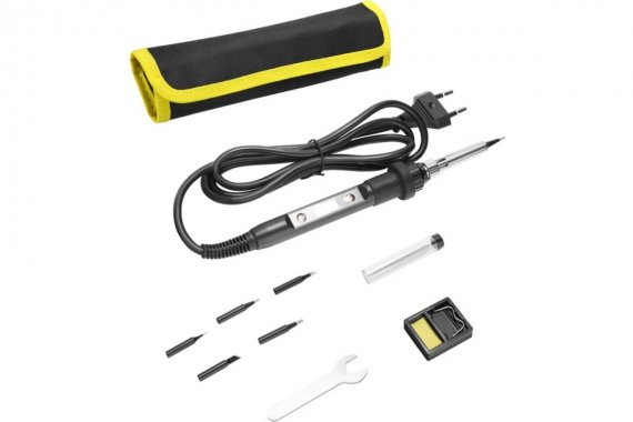 Фотография товара 'Deko 065-0401Паяльник цифровой SI11 80Вт/220В в сумке'