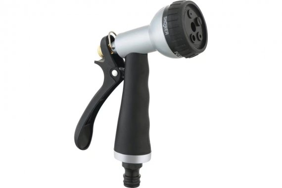 Фотография товара 'Deko 082-2054 Пистолет для полива металлический Aqualin AT05, 5 режимов'