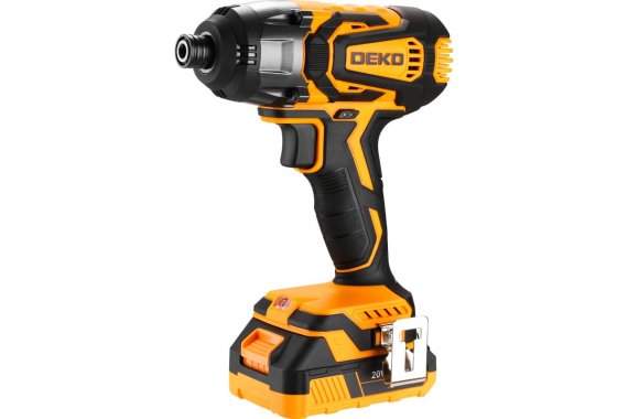 Фотография товара 'Deko 063-4391 Винтоверт аккумуляторный ударный DKIS20-Li, 20В, 1*2.0Ач'
