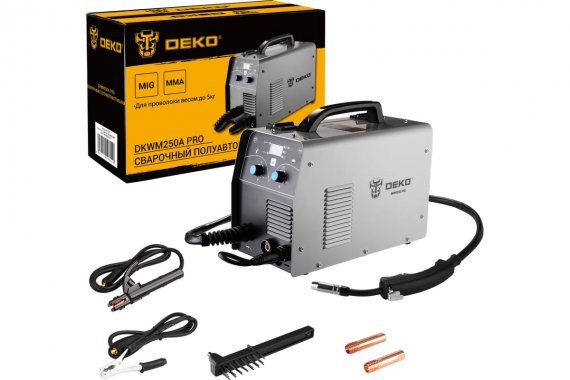 Фотография товара 'Deko 051-4687 Сварочный полуавтомат MIG/MAG 250А DKWM250A PRO'