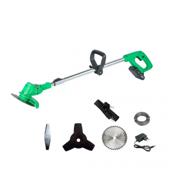 Фотография товара 'Deko 082-2009 Триммер аккумуляторный бесщеточный ZITREK GreenCut 20V (20В, Li-ion аккумулятор 2шт)'