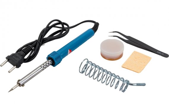 Фотография товара 'Deko 065-0407 Набор для пайки SI17, 30Вт/220 В, 5 предметов'