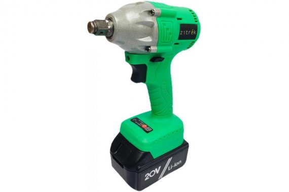Фотография товара 'Deko 063-4079 Гайковерт аккумуляторный ударный Zitrek Crusher 20-Li (20В, Li-ion аккумулятор 1шт, ЗУ, кейс)'