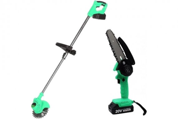 Фотография товара 'Deko 082-2020 Набор аккумуляторного инструмента ZITREK (GreenCut 20, GreenSaw 20 Extra Power) 2 в 1, 2х2.0Ач'